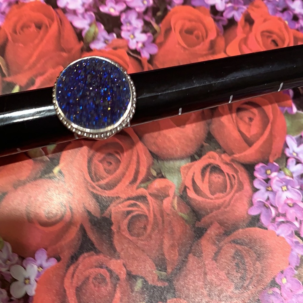 February Druzy Ring